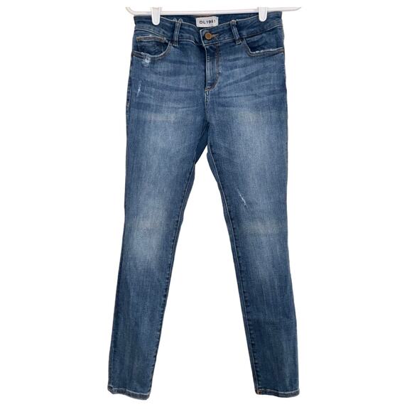 DL1961 Florence Distressed Denim Jean size 28 - Picture 1 of 10